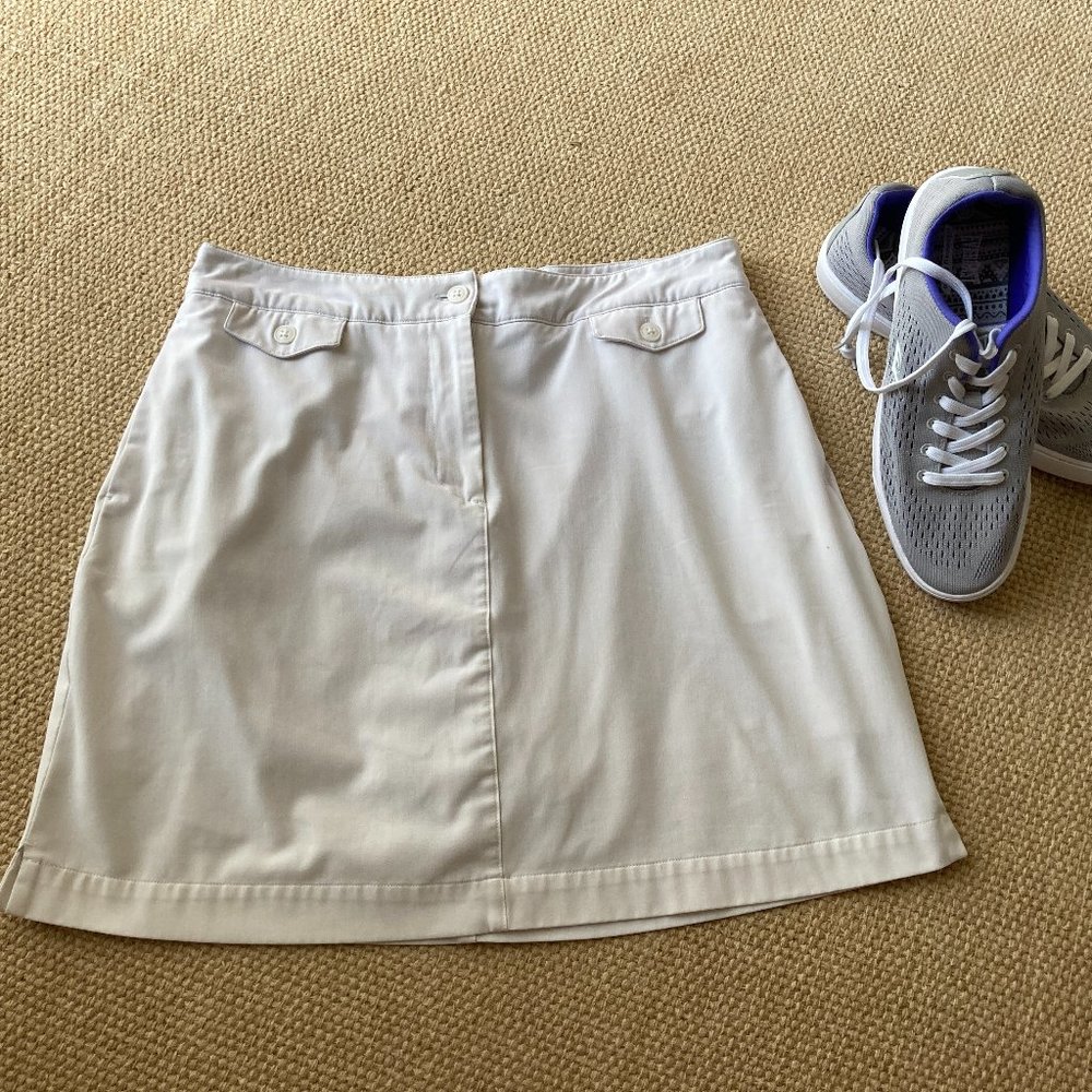 Page & Tuttle White Golf/Tennis Skort 10